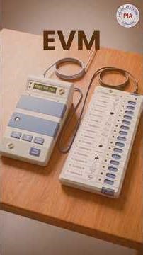 Electronic Voting Machine Explained | How EVM Works in India | Election Commission of India
