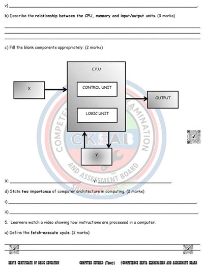 Grade 10 Computer Studies Mid Term 1 2026 Theory Exam