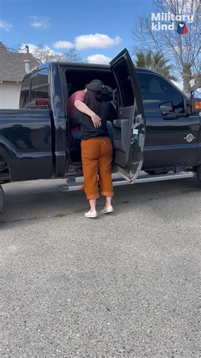 This military mom gets the shock of her life when she opens the door of her son’s pickup truck! 🛻 #militarykind | Cape Cod Times