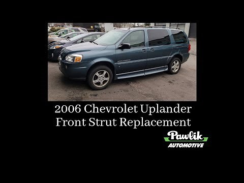 2006 Chevrolet Uplander Front Strut Replacement