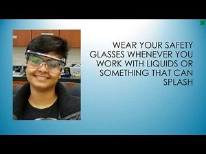 Lab course safety video