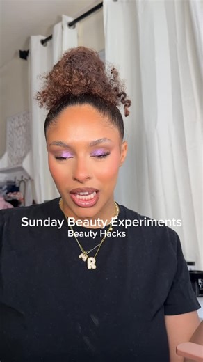 Riyy Deyy✨ on Instagram: "For today’s beauty experiment we’re trying a viral beauty hack 🧫🥼 #makeuphack #makeuptest #makeupaddict #makeuplab #makeupreels #beauty #trendingreels #trendy"