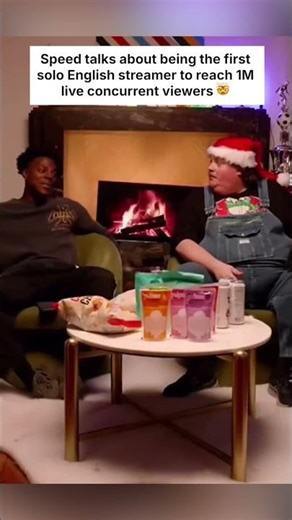 Speed being the first solo English streamer to reach 1M live viewers #ishowspeed #record #streamer