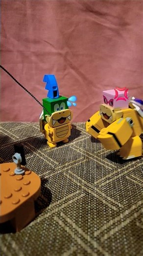 That one annoying little sibling... | #shorts #lego #koopalings #smartphone #siblingrivalry
