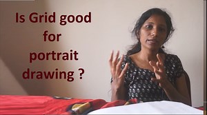 20 reactions | Is grid good for portrait drawing ? Face drawing course - https://ramyasadasivam.com/courses/portrait-drawing-for-beginners/ #artcourse | Artist RamyaSadasivam | Facebook