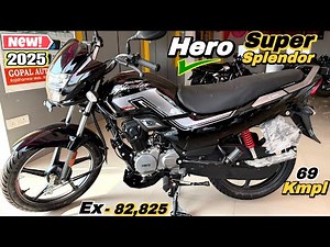 New Hero Super Splendor XTec ✅|| 2025 Super Splendor XTEC BS6 E20 Update Details Mileage & Review