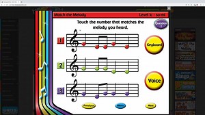 11 reactions | This game focuses on melody patterns. It starts with easy solfege patterns and challenges even the most seasoned readers. Each level of difficulty has players listening to a melody and choosing the right pattern written on a staff. | Musicplay | Facebook