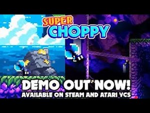 Super Choppy Atari VCS Demo Gameplay