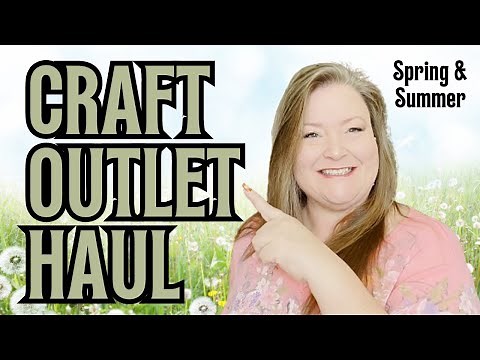 Craft Outlet Haul Spring & Summer Wreath Supplies! Ribbon Signs & Mesh! Check Out My Fantastic Finds