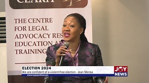 1K views | Election 2024: We are confident of a violent-free election - Jean Mensa. #ElectionHQ #nhyiraupdates #nhyirafm | Nhyira 104.5 FM | Facebook