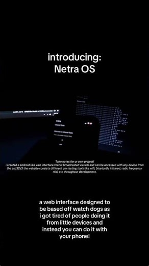 Netra OS #flipperzero #esp32 #watchdogs #pentesting #foryou