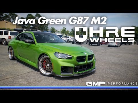 BMW M2 in Java Green | Carbon Bits + 3-Piece HRE Install