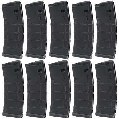 MAGPUL PMAG MOE 5.56 30 Round Gen 2- Black- REBUILD KIT(Pack of 10)