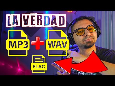 👉 DIFERENCIAS entre MP3, WAV y FLAC || COMPARACION DE LA DIFERENCIA DE CALIDAD ENTRE MP3 Y WAV