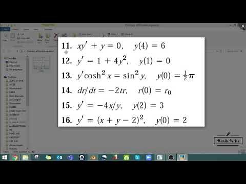 MATLAB | How to solve Ordinary differential equation using Matlab and Generate Graph of Solution.