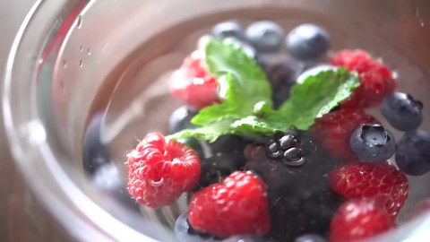 White chocolate makes for a delectable summer mille-crépe.