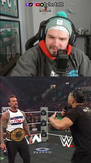 Roman Reigns Brings Up CM Punk’s Wife AJ Lee #wwe #wwewrestling #prowrestling #cmpunk #romanreigns