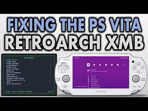 Fixing The RetroArch XMB Theme On PS Vita!