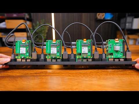 Raspberry Pi 5 Docker Swarm Cluster - Better than I thought...