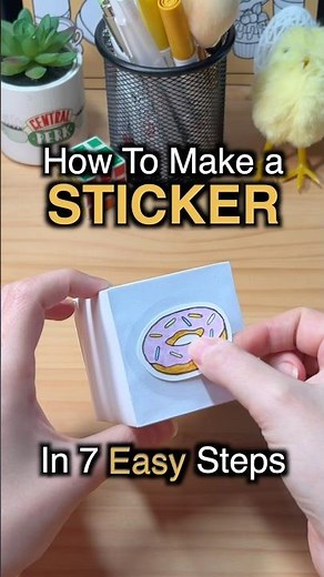 How to Make Stickers at Home #stickers