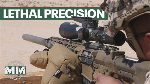 US Military Sniper’s Edge: The M110 and Barrett M82
