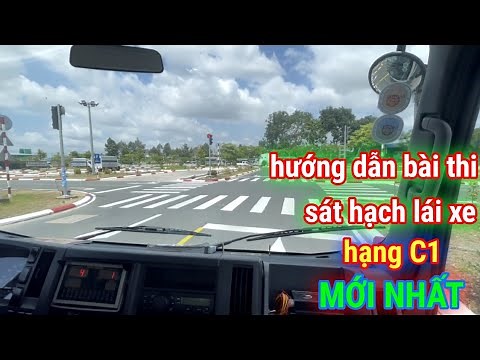 Detailed instructions for the latest 2025 class C1 driving license test