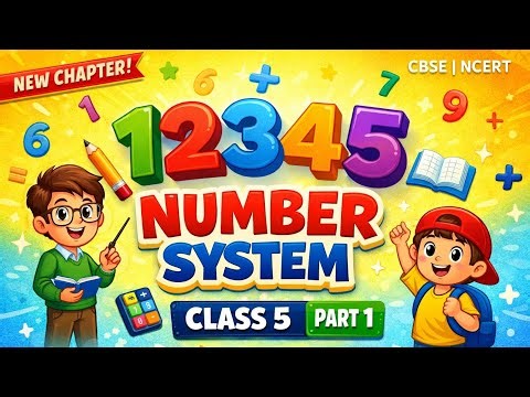 Number system | class 5th | Math | Part 1 |Explain ed in Hindi