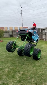 67K views · 583 reactions | Mini Grave Digger Testing  #reelsvideo #gravedigger #monstertruck #custombuild #diy #gokart #gokarts #fyp #wheelie #fun #omg | Buildadadgarage | Facebook