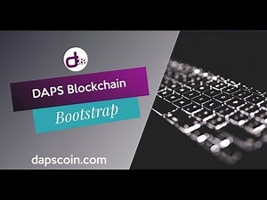 DAPS Tutorial: using a bootstrap