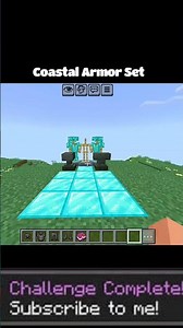 🌊🔥 Minecraft Coastal Armor Trim – The Ultimate Ocean Style! #minecraftshorts #minecraft #Shortfeed.
