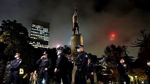 Sydney CBD protest ends peacefully after last-minute change of location