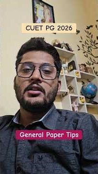 General Paper COQP11 & 12 || CUET PG Exam Date 2026 || #neersir #cuet