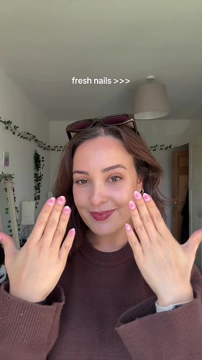 Birthday nails are a slayyy 😍😍 bday week starting off strong with aura nails! 💅 #nails #birthdaynails #aura #auranails #pinkgirl #pinterest #nailstransition #nailstransformation #pinknails