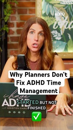 Why Planners Don’t Fix ADHD Time Management
