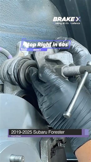 Replace Front Brakes on Subaru Forester 2019–2025 Easy Step by Step #Subaru #SubaruForester