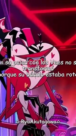 el bastón de Alastor es su núcleo de su poder por eso ya pudo demostrar su mayor poder 💀