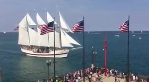 26K views · 2K reactions | Tall Ship Windy welcomes the arrival of Pepsi® Tall Ships® in Chicago. | Navy Pier | Facebook