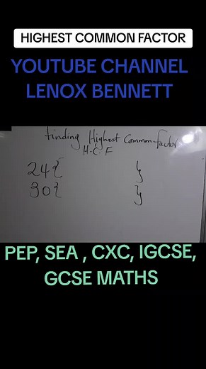 Lenox Bennett Math Tutor on TikTok