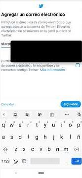 COMO AGREGAR UN CORREO ELECTRONICO EN TWITTER EN CELULAR 2020 Fácil