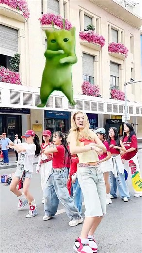Who Danced Best for Green Cat? 🐱 Diana Belitskay x Ha Anh | SUbSCRIBE & CHOOSE #viralshorts #dance