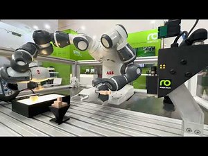 Gluing complex parts with robots | Robatech