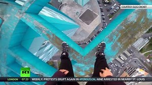 Life on the Edge: Crazy stunts of Russian adrenaline addict