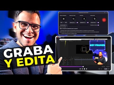 GRABA y EDITA CURSOS ONLINE o TUTORIALES con un solo SOFTWARE: Wondershare DEMOCREATOR