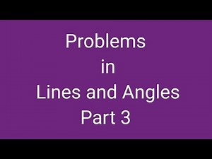 Maths|CBSE|Class 7|Lines and Angles