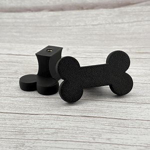 Dog Bone Cabinet Knob – Pet Themed Drawer Knob | Puppy Dresser Hardware - Etsy