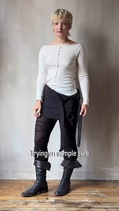 Sample sale is live on our website! Shop exclusive pieces from our studio at nuitclothingatelier.com 🌹 | NUIT