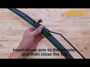 AERO Hybrid J-Hook Wiper Installation