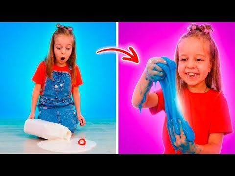 🩵 Huge Slime DIY at Home! Easy Fun Crafts for Kids 🤩