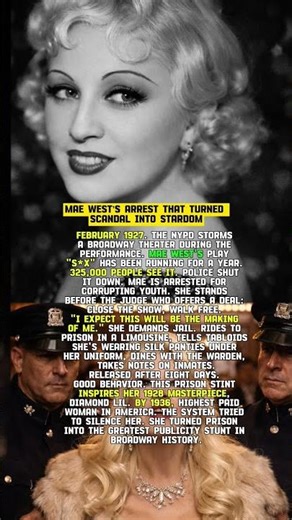 Mae West Broadway Scandal 🎭
