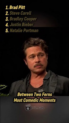 The 5 Most AWKWARD Interviews EVER. 'Between Two Ferns' Most Comedic Moments😂 #shorts #movie #viral